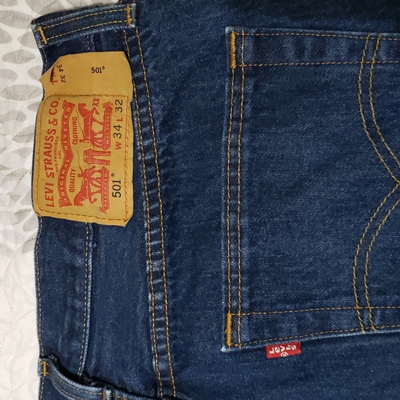 Levi's 501 34x32 - Picture 4 of 5